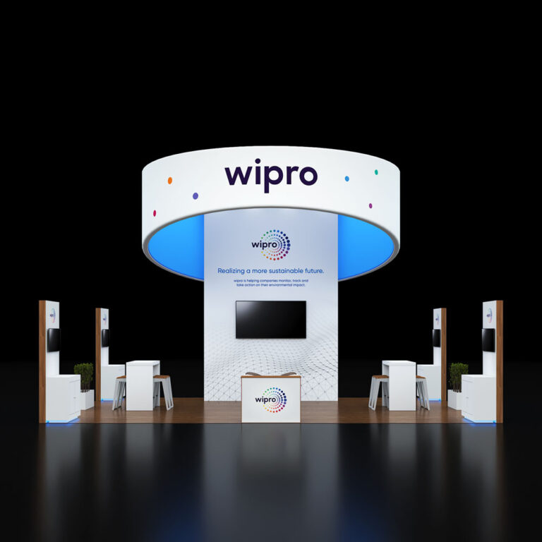 PE2030 57 — 20x30 trade show booth rental by Pure Exhibits