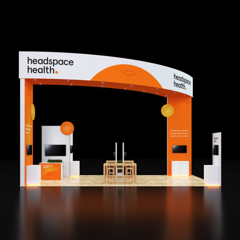 PE2030 59 — 20x30 trade show booth rental by Pure Exhibits