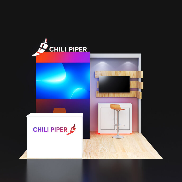 PE1010 43 — 10x10 trade show booth rental by Pure Exhibits