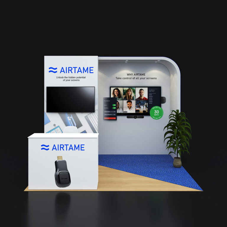 PE1010 45 — 10x10 trade show booth rental by Pure Exhibits