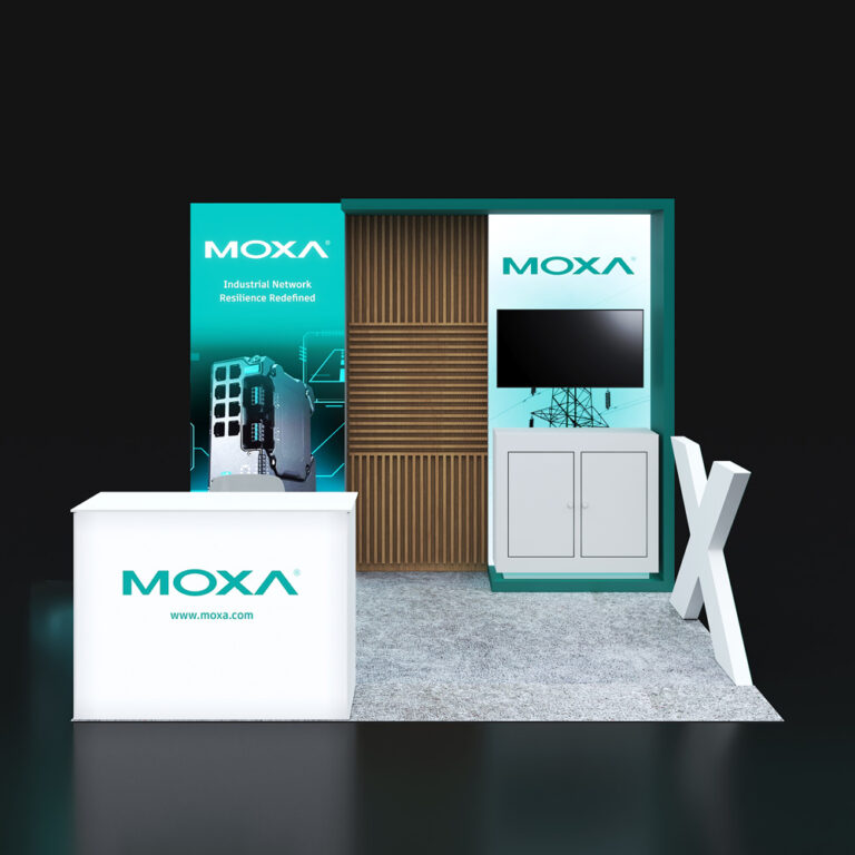 PE1010 47 — 10x10 trade show booth rental by Pure Exhibits