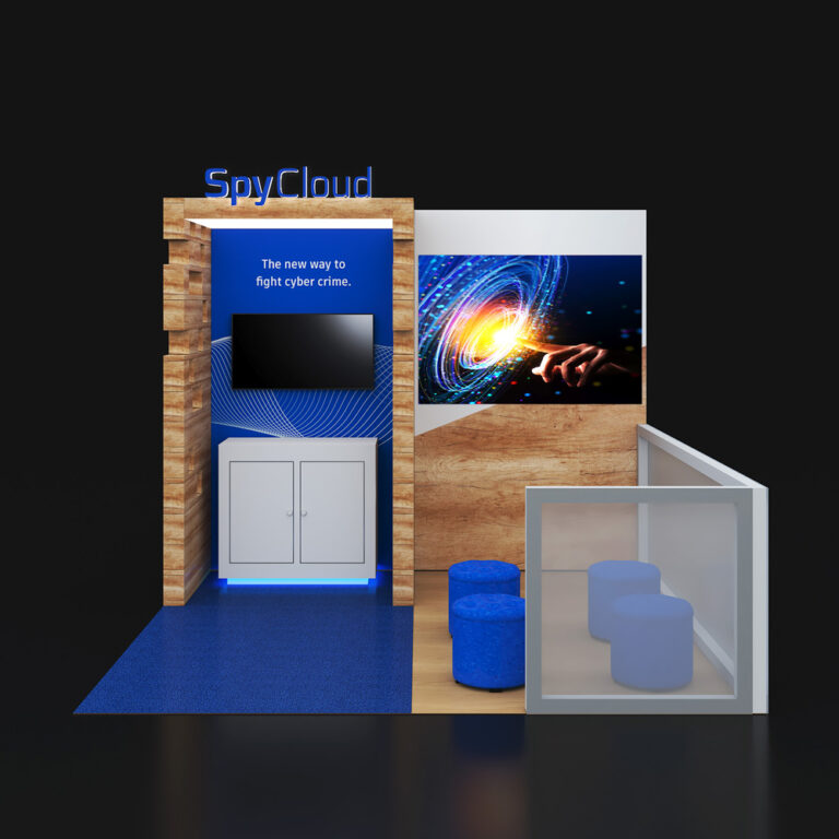 PE1010 50 — 10x10 trade show booth rental by Pure Exhibits