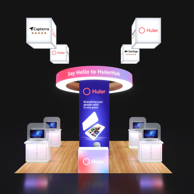 PE2020 92 — 20x20 trade show booth rental by Pure Exhibits