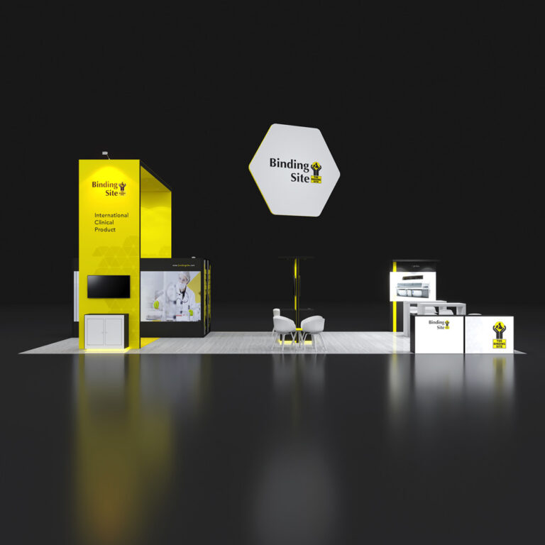 PE2040 19 — 20x40 trade show booth rental by Pure Exhibits