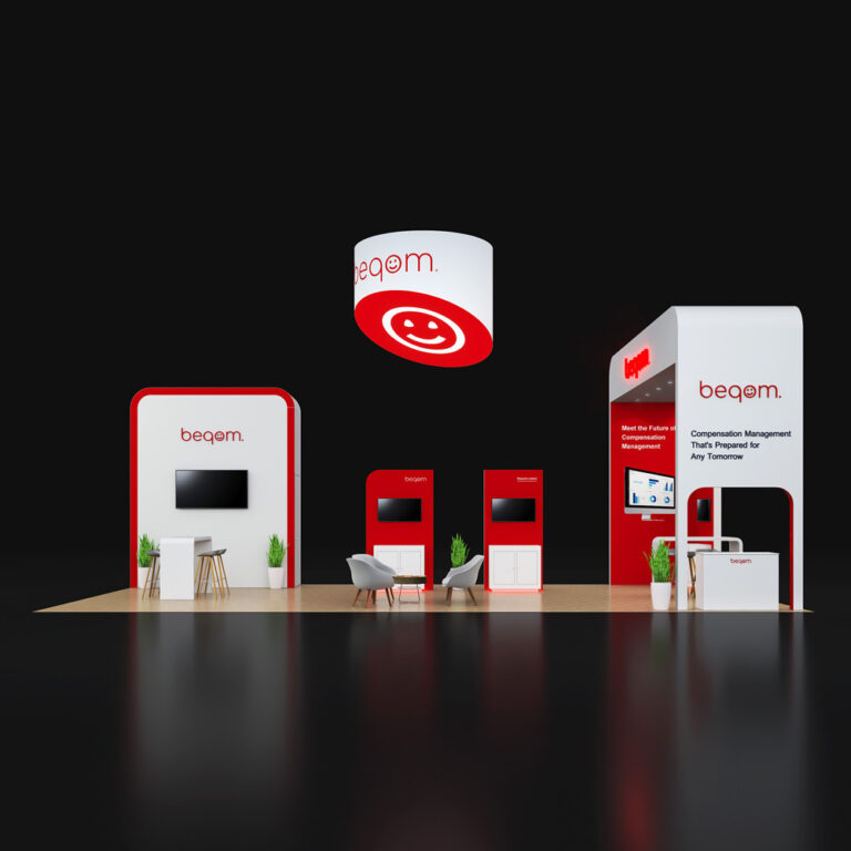 PE2040 12 — 20x40 trade show booth rental by Pure Exhibits