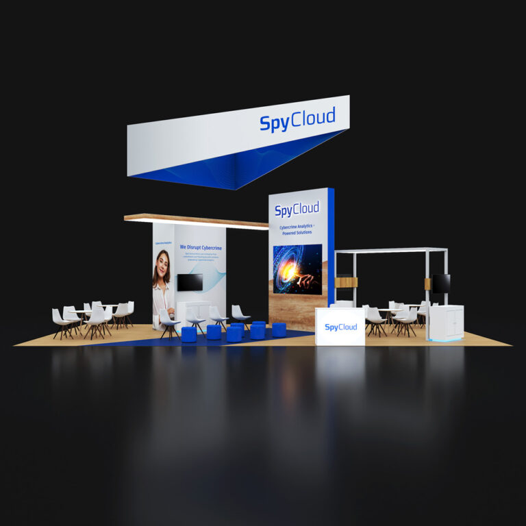 PE2040 06 — 20x40 trade show booth rental by Pure Exhibits