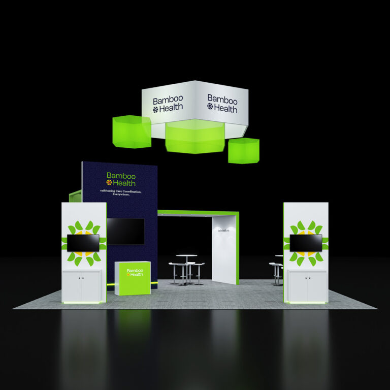 PE3030 49 — 30x30 trade show booth rental by Pure Exhibits