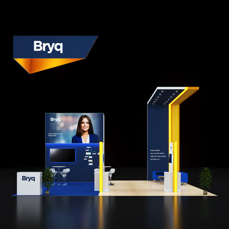 PE3030 47 — 30x30 trade show booth rental by Pure Exhibits