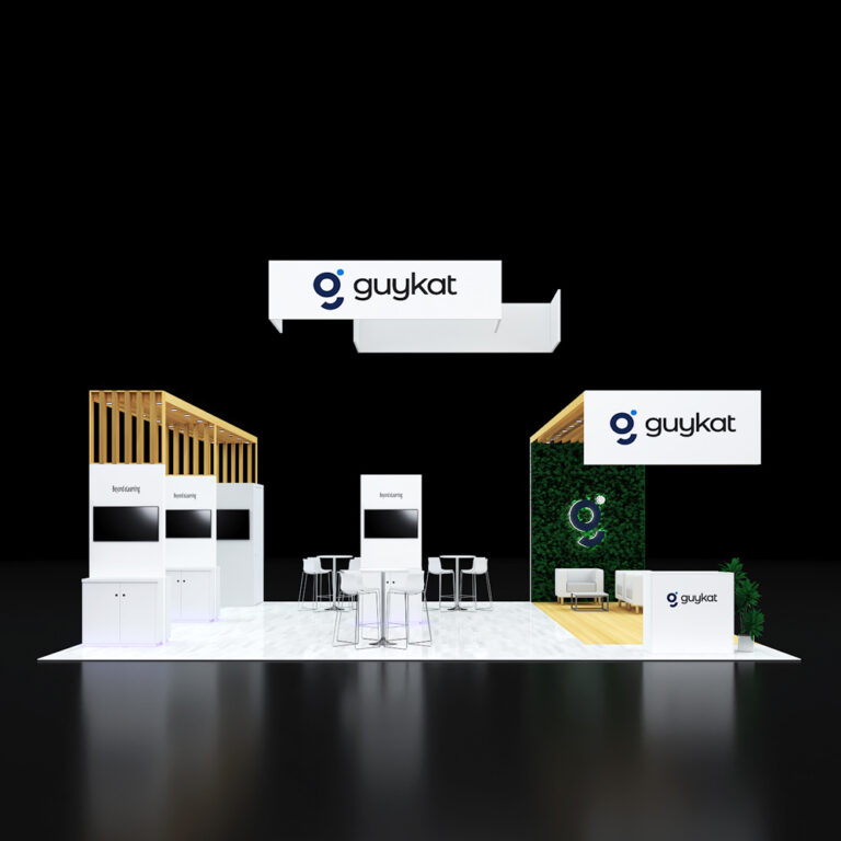 PE3030 44 — 30x30 trade show booth rental by Pure Exhibits