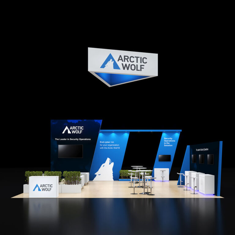 PE3030 65 — 30x30 trade show booth rental by Pure Exhibits