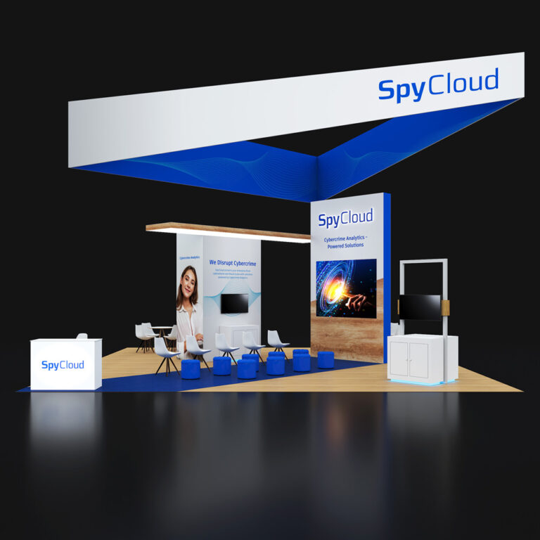 PE3030 66 — 30x30 trade show booth rental by Pure Exhibits