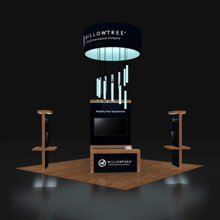 PE2020 97 — 20x20 trade show booth rental by Pure Exhibits