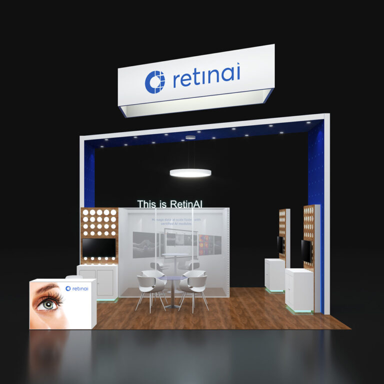 PE2020 98 — 20x20 trade show booth rental by Pure Exhibits