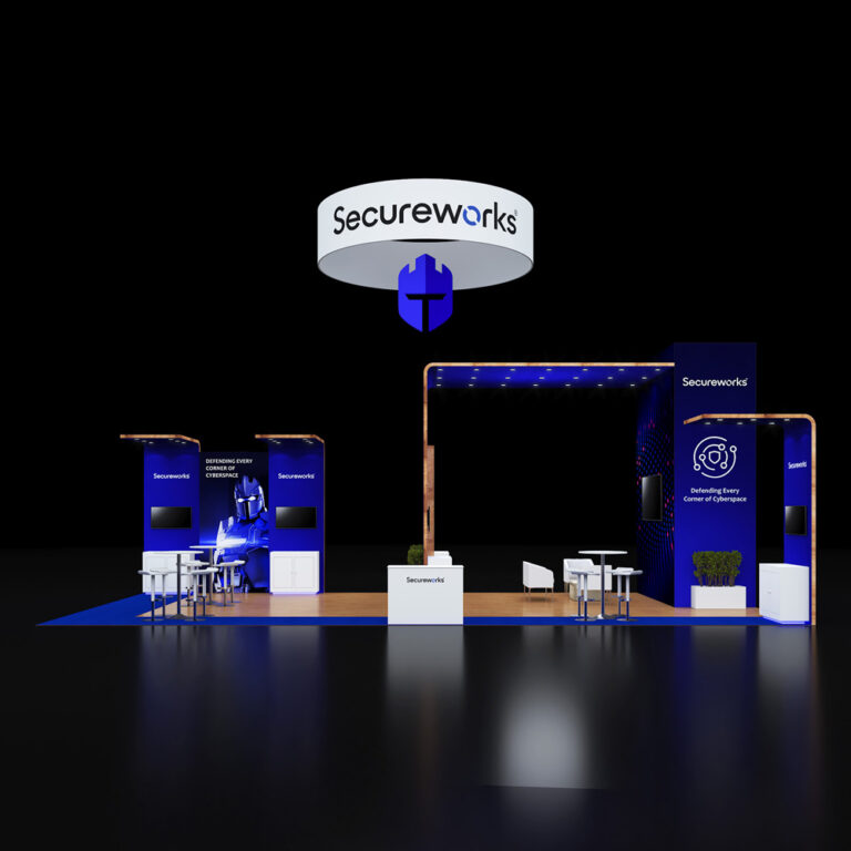PE2040 42 — 20x40 trade show booth rental by Pure Exhibits
