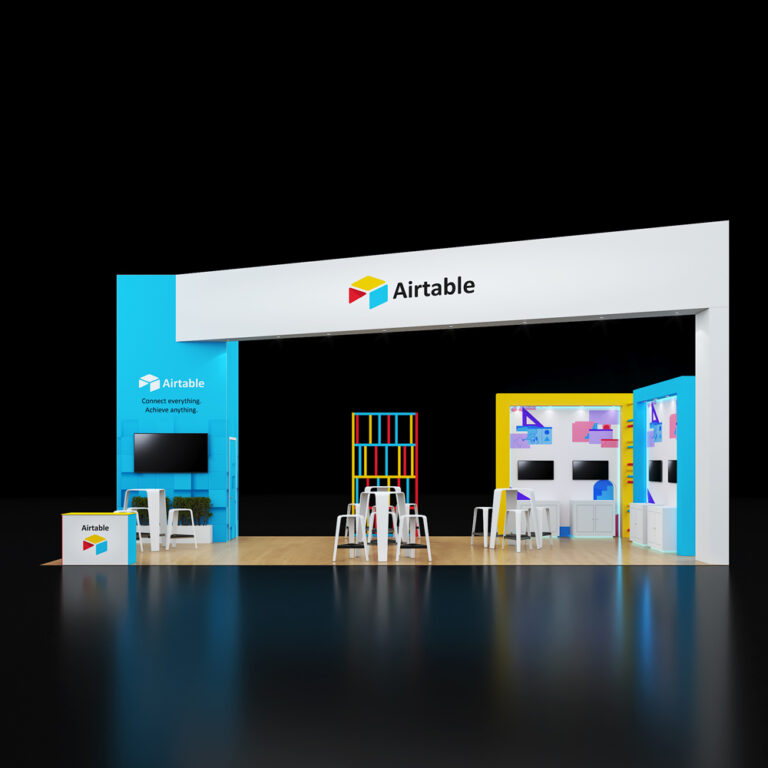PE2040 44 — 20x40 trade show booth rental by Pure Exhibits