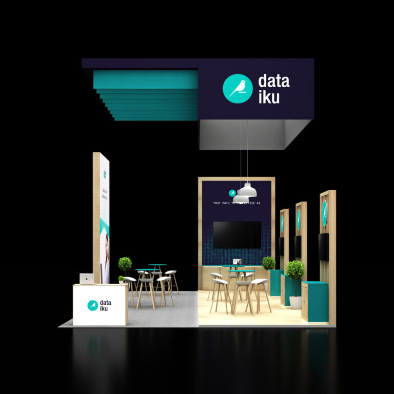 PE2040 50 — 20x40 trade show booth rental by Pure Exhibits