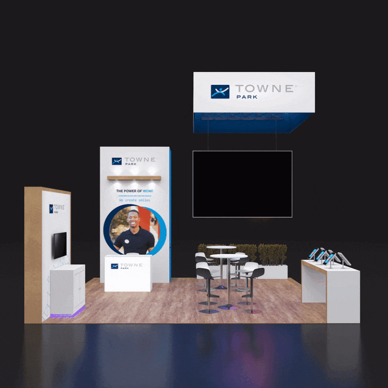 VPE2020 03 — 20x20 trade show booth rental by Pure Exhibits