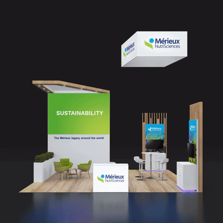 VPE2020 04 — 20x20 trade show booth rental by Pure Exhibits