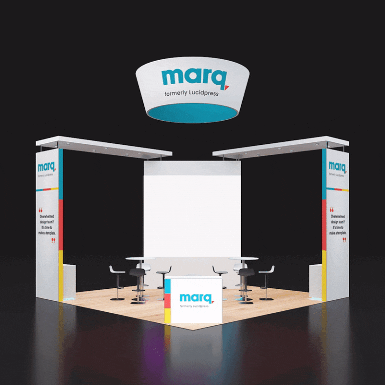 VPE2020 01 — 20x20 trade show booth rental by Pure Exhibits