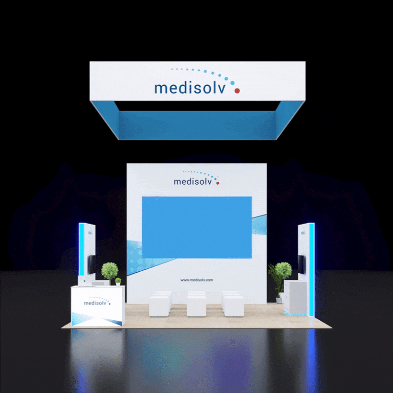 VPE2020 02 — 20x20 trade show booth rental by Pure Exhibits