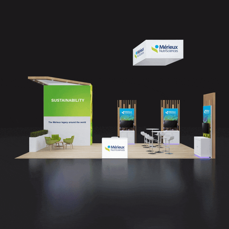 PE2030 79 — 20x30 trade show booth rental by Pure Exhibits