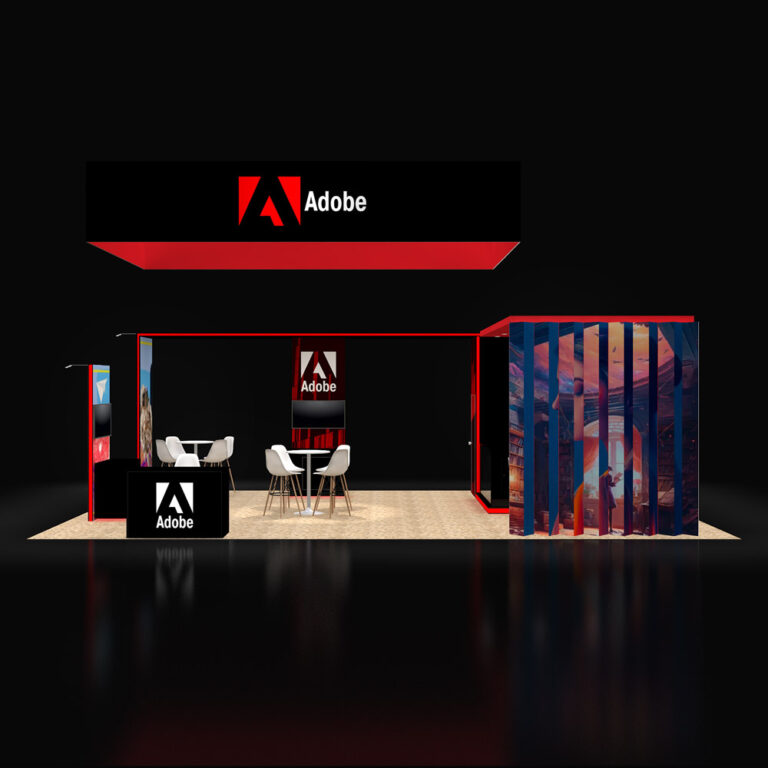 PE2030 95 — 20x30 trade show booth rental by Pure Exhibits