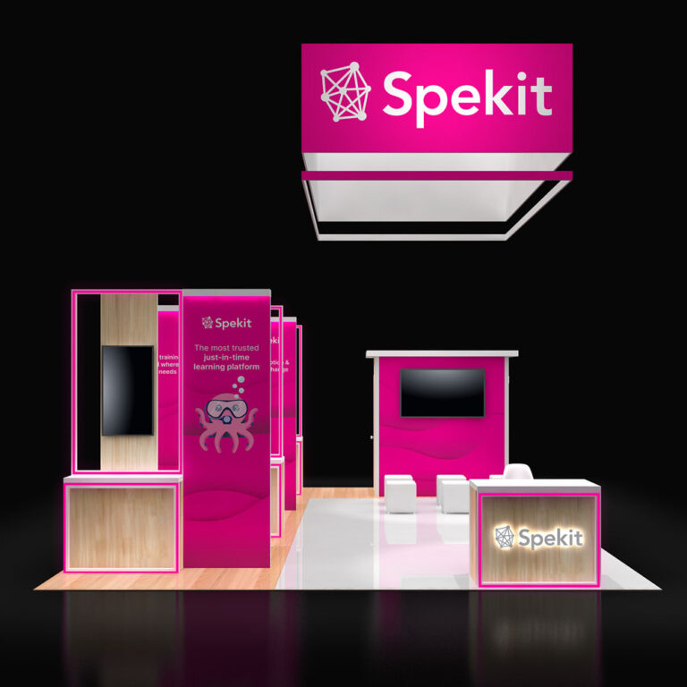 PE2030 92 — 20x30 trade show booth rental by Pure Exhibits