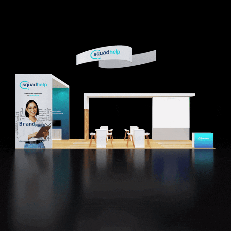 PE2040 64 — 20x40 trade show booth rental by Pure Exhibits