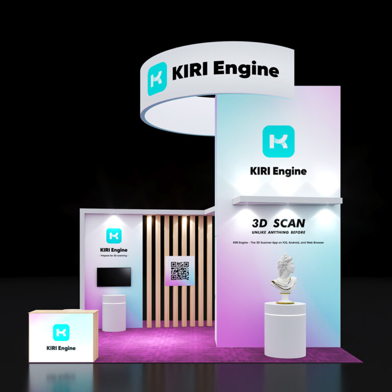 PE2020 118 — 20x20 trade show booth rental by Pure Exhibits