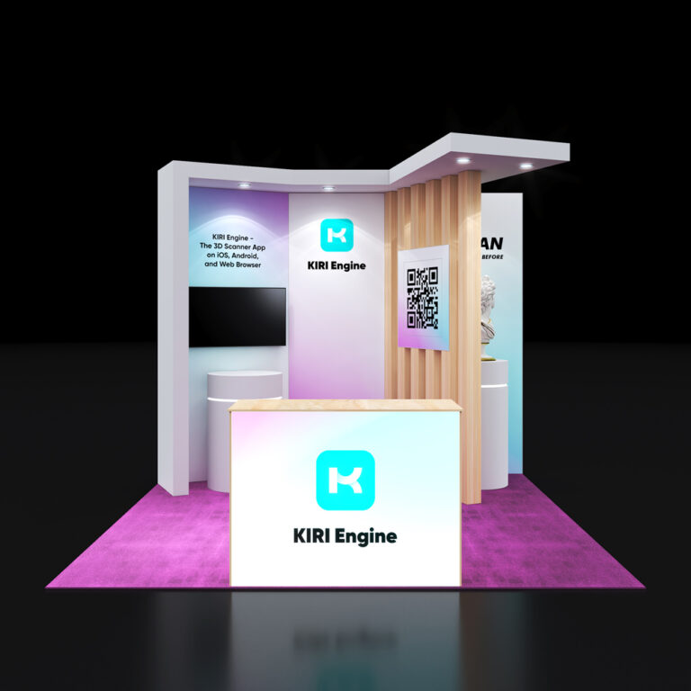 PE1010 51 — 10x10 trade show booth rental by Pure Exhibits
