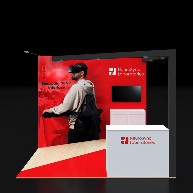 PE1010 53 — 10x10 trade show booth rental by Pure Exhibits