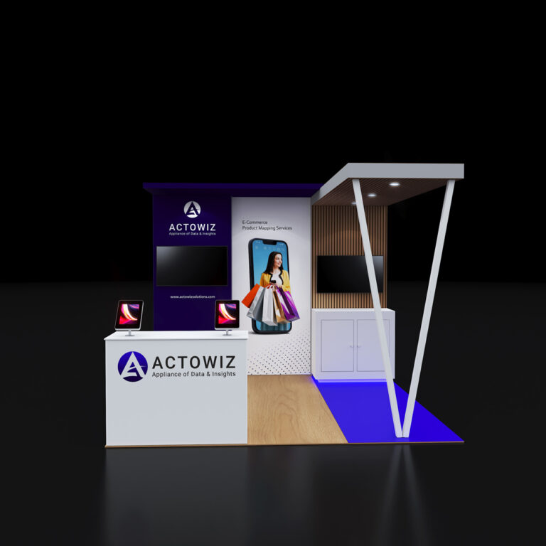 PE1010 58 — 10x10 trade show booth rental by Pure Exhibits