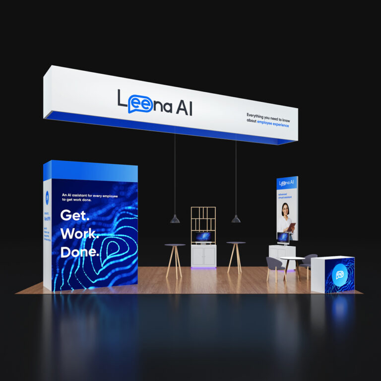 PE2030 97 — 20x30 trade show booth rental by Pure Exhibits