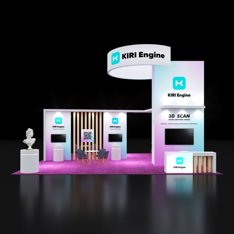 PE3030 97 — 30x30 trade show booth rental by Pure Exhibits