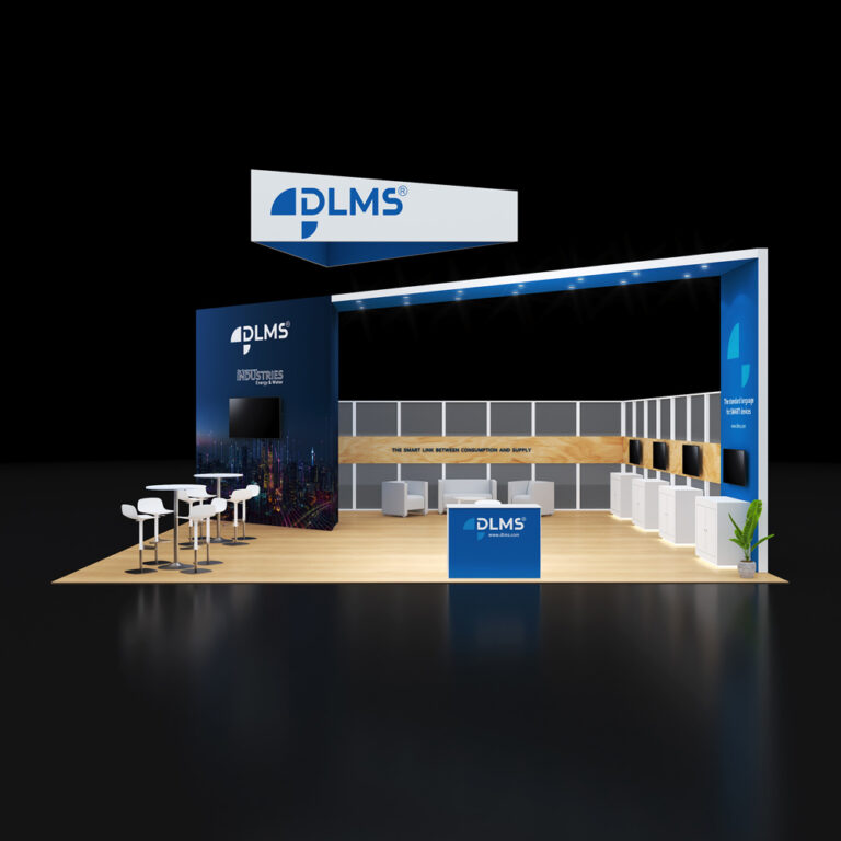 PE3030 98 — 30x30 trade show booth rental by Pure Exhibits