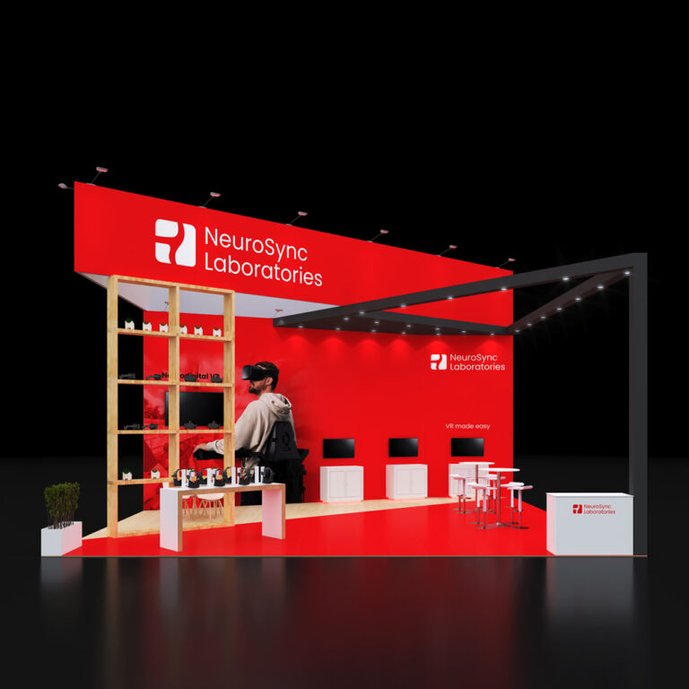 PE3030 99 — 30x30 trade show booth rental by Pure Exhibits