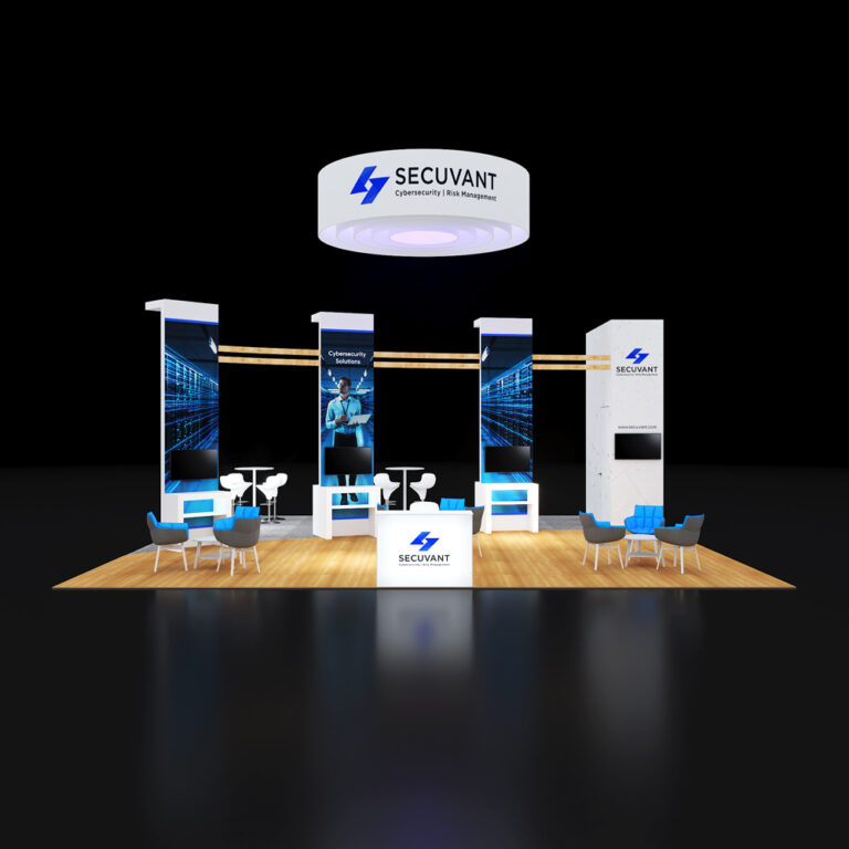 PE3030 101 — 30x30 trade show booth rental by Pure Exhibits