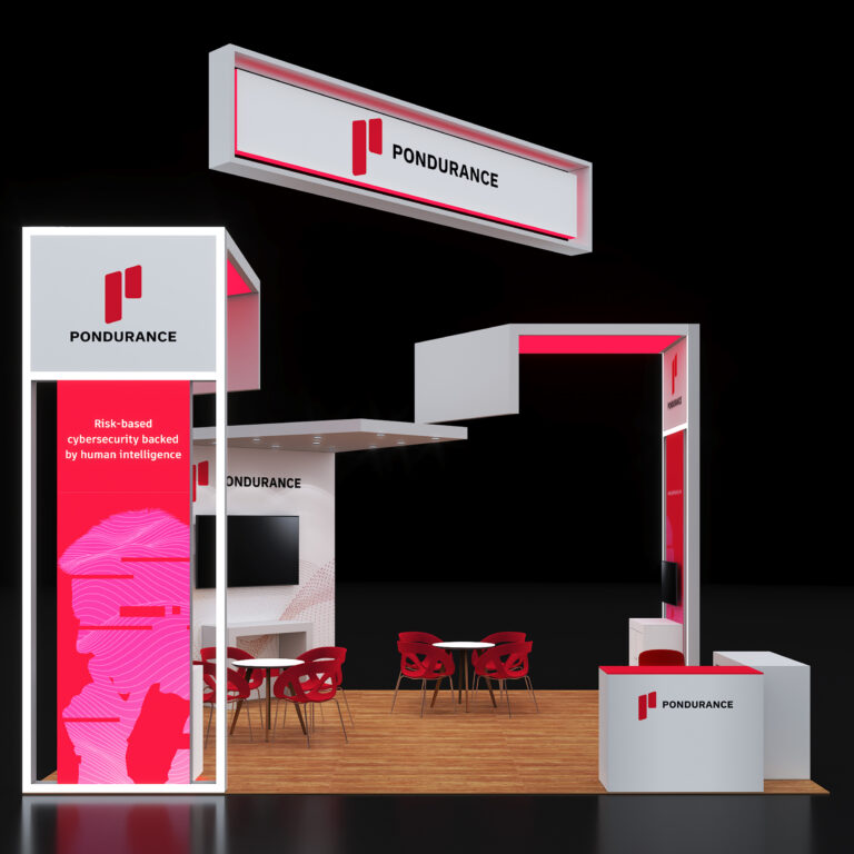 PE2020 129 — 20x20 trade show booth rental by Pure Exhibits