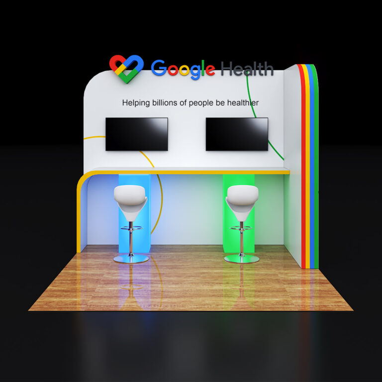 PE1010 64 — 10x10 trade show booth rental by Pure Exhibits