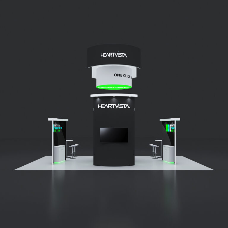 PE2030 108 — 20x30 trade show booth rental by Pure Exhibits