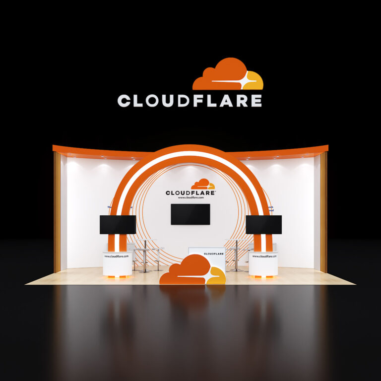 PE2030 109 — 20x30 trade show booth rental by Pure Exhibits