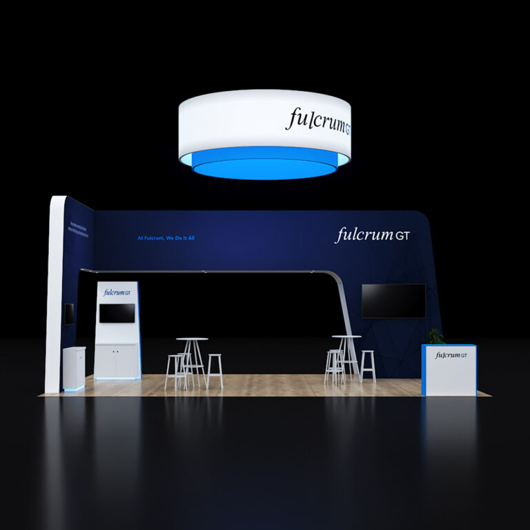 PE2030 111 — 20x30 trade show booth rental by Pure Exhibits