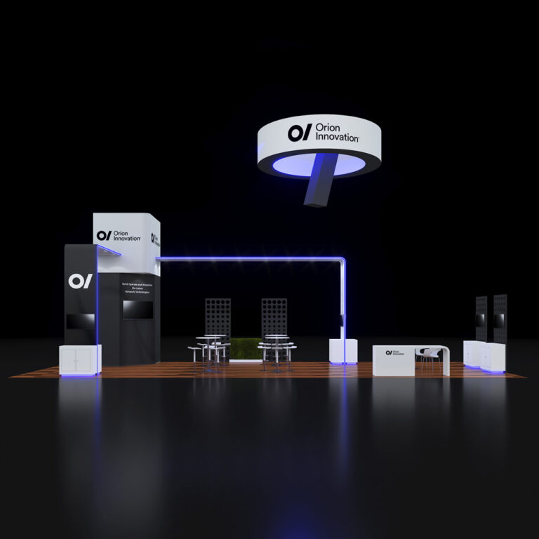 PE2050  059 — 20x50 trade show booth rental by Pure Exhibits