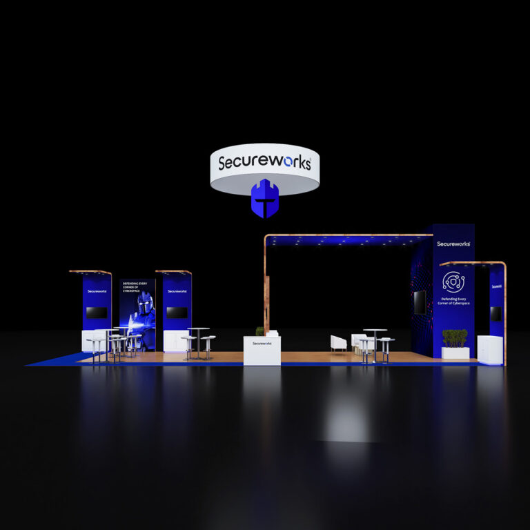 PE2050  060 — 20x50 trade show booth rental by Pure Exhibits