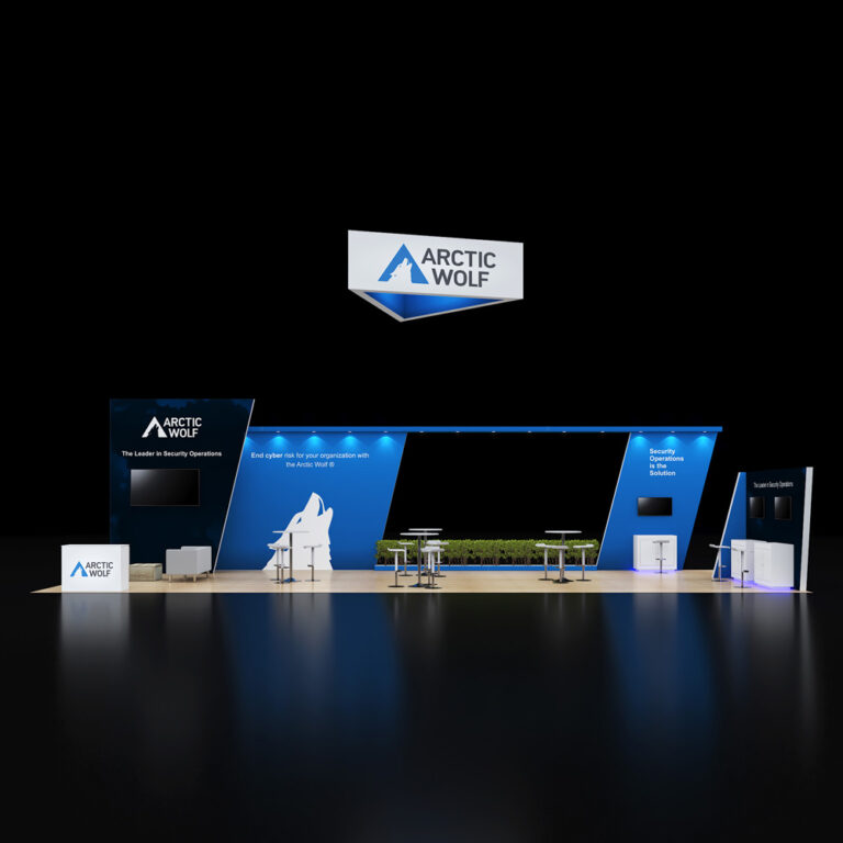 PE2050  061 — 20x50 trade show booth rental by Pure Exhibits