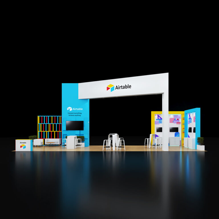 PE2050  063 — 20x50 trade show booth rental by Pure Exhibits