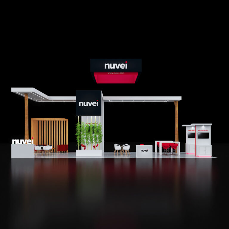 PE2050  065 — 20x50 trade show booth rental by Pure Exhibits