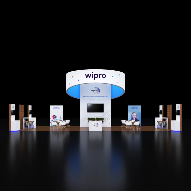 PE2050  066 — 20x50 trade show booth rental by Pure Exhibits