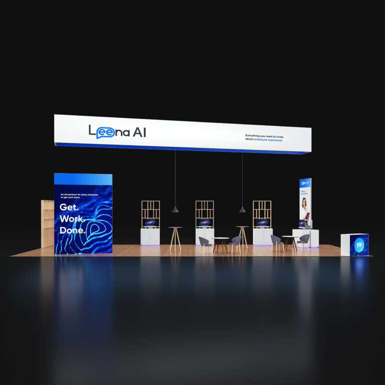 PE2050  089 — 20x50 trade show booth rental by Pure Exhibits