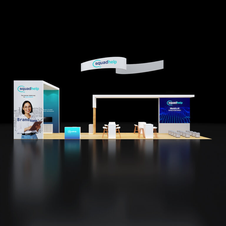 PE2050  090 — 20x50 trade show booth rental by Pure Exhibits